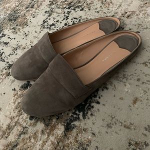 Tony Bianco grey suede mule